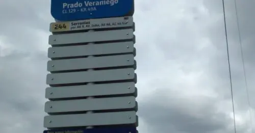 PARADERO SITP BARRIO PRADO VERANIEGO  062A02